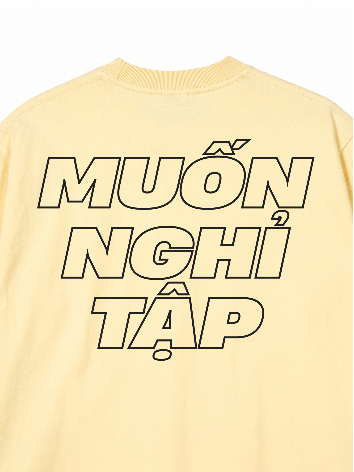 Áo Thun Relaxed Fit Muốn Nghỉ Tập Tạ