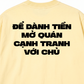 Áo Thun Relaxed Fit Cạnh Tranh Với Chủ