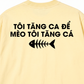 Áo Thun Relaxed Fit Tôi Tăng Ca