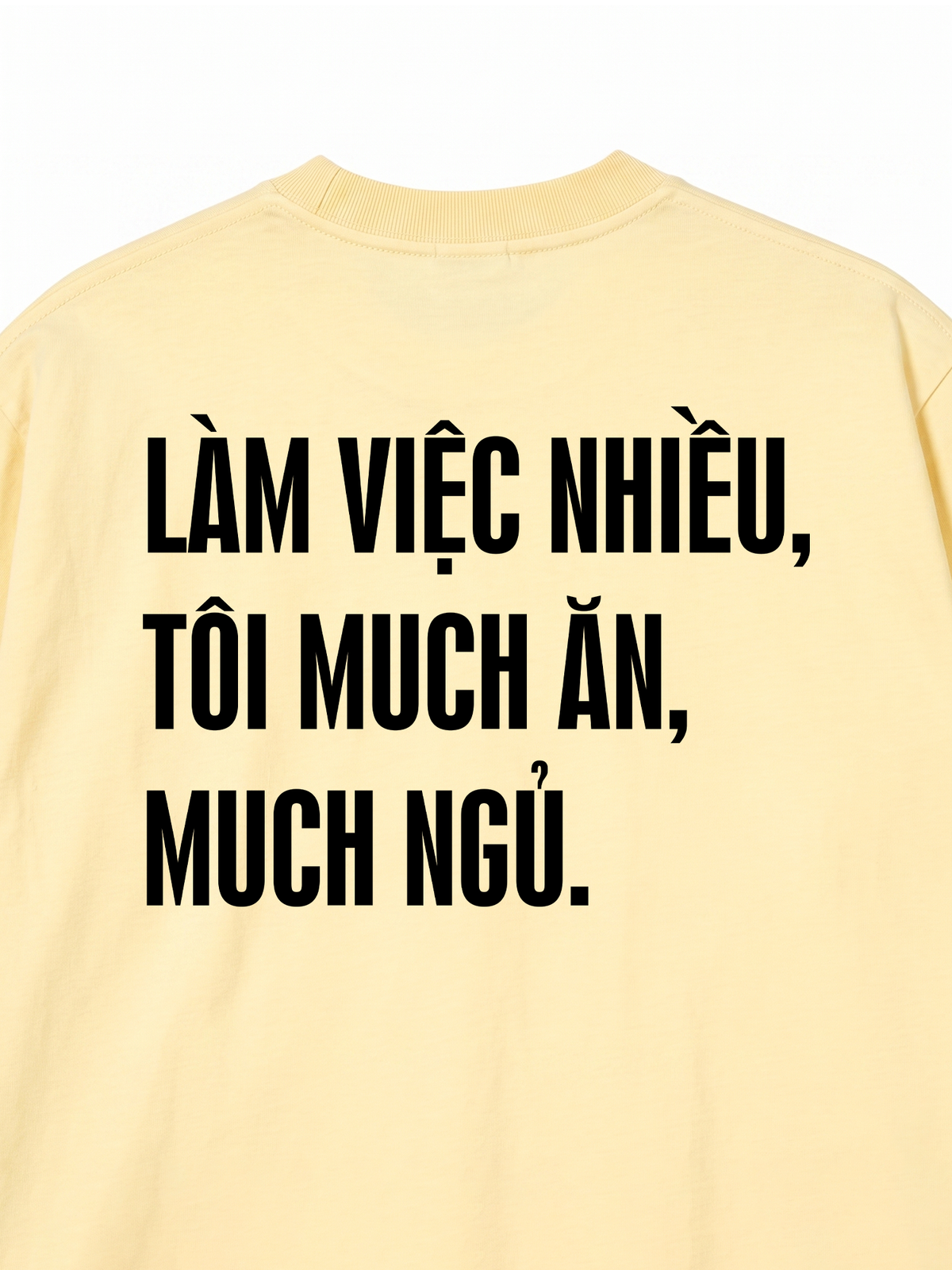 Áo Thun Relaxed Fit Much Ăng Much Ngủ