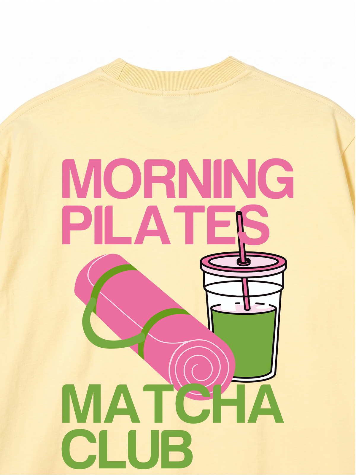 Áo Thun Relaxed Fit Morning Pilates