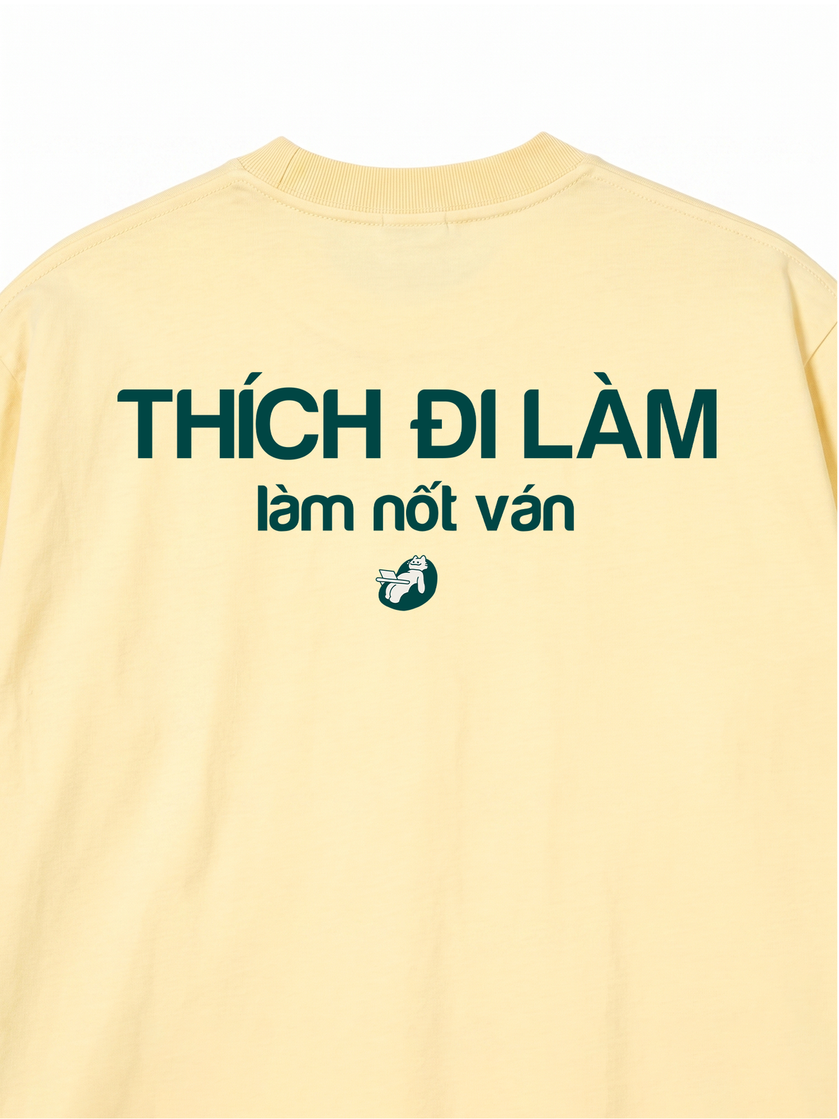 Áo Thun Relaxed Fit Làm Nốt Ván