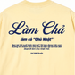 Áo Thun Relaxed Fit Làm Cả Chủ Nhật
