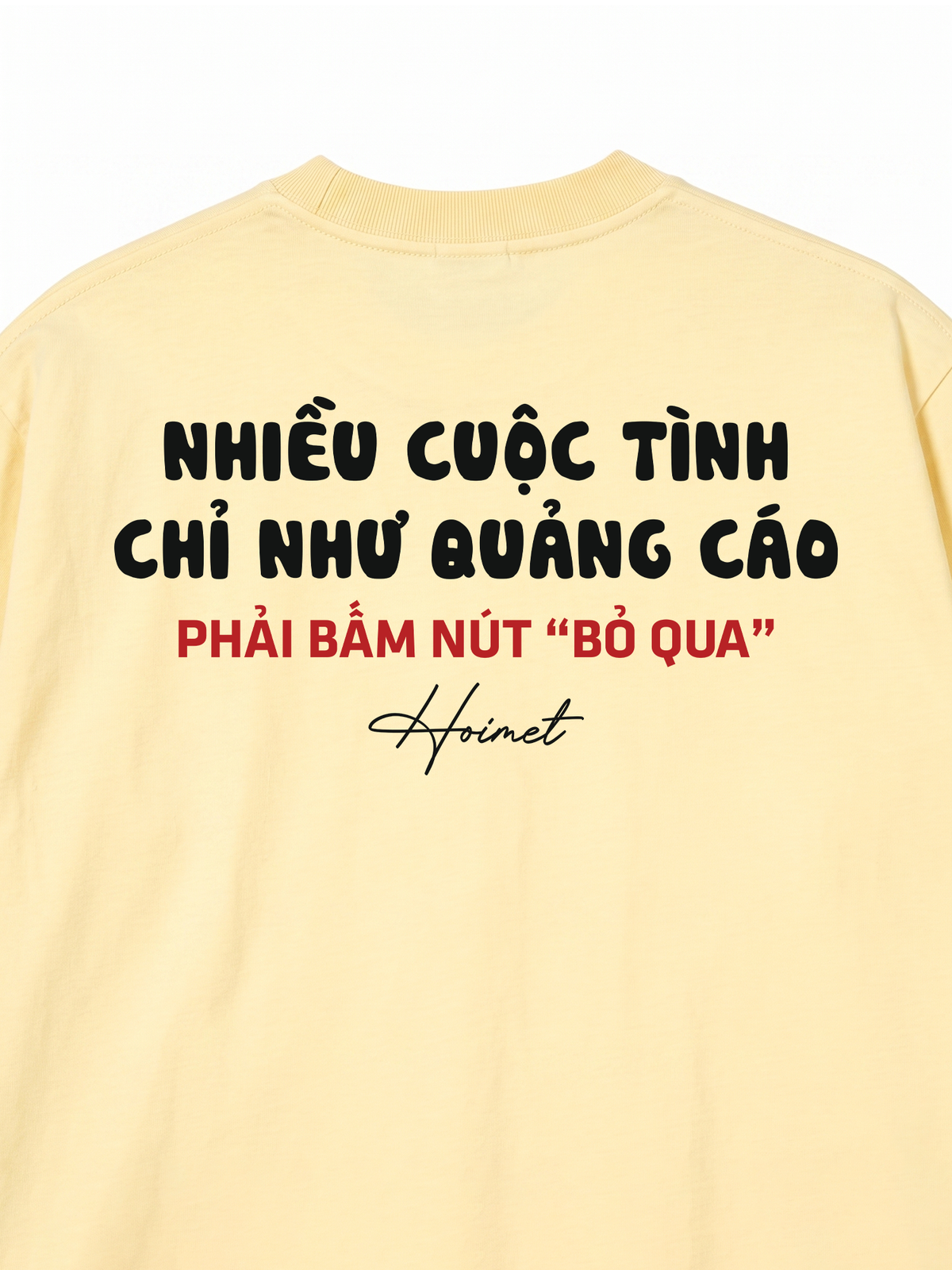 Áo Thun Relaxed Fit Bỏ Qua