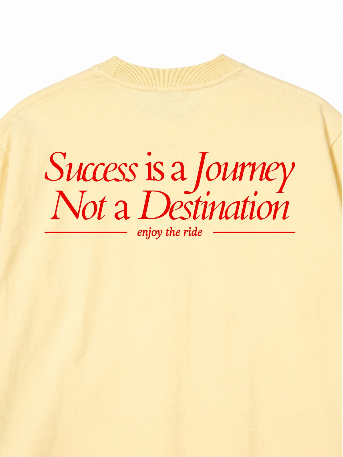 Áo Thun Relaxed Success Is A Journey
