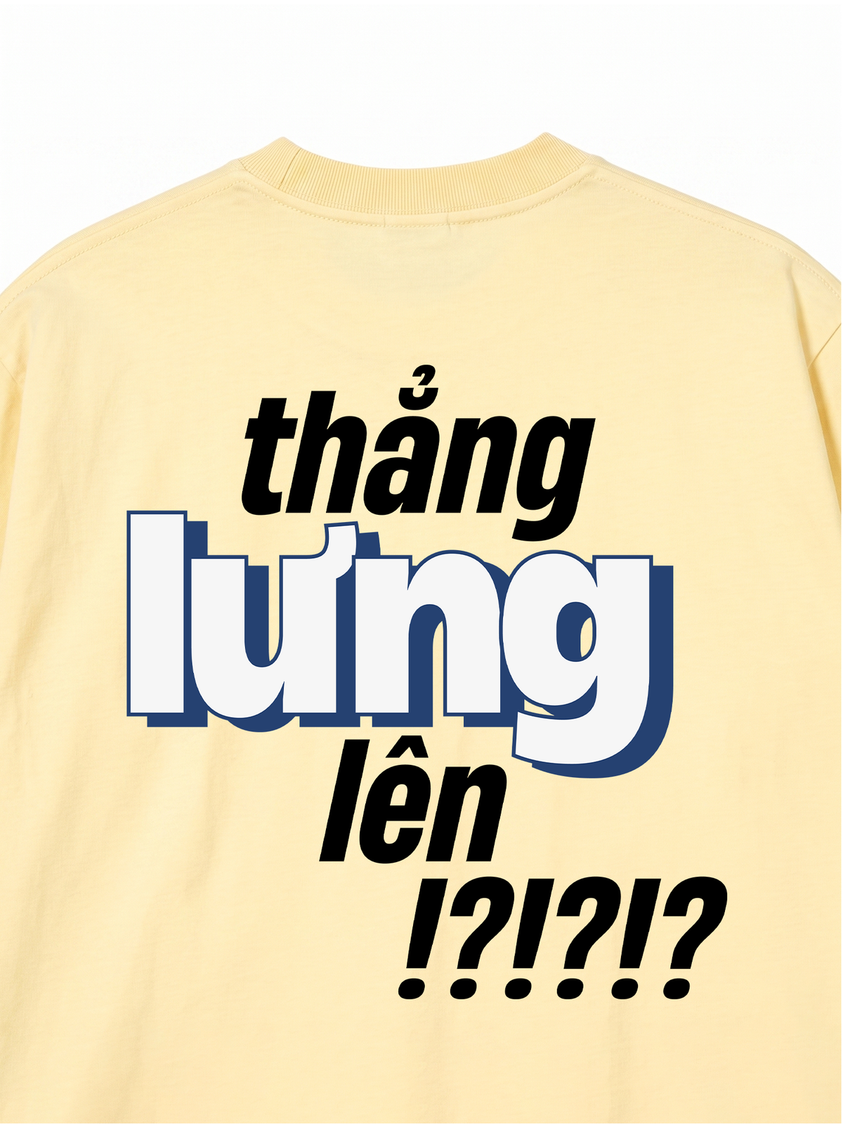 Áo Thun Relaxed Fit Thẳng Lưng Lên