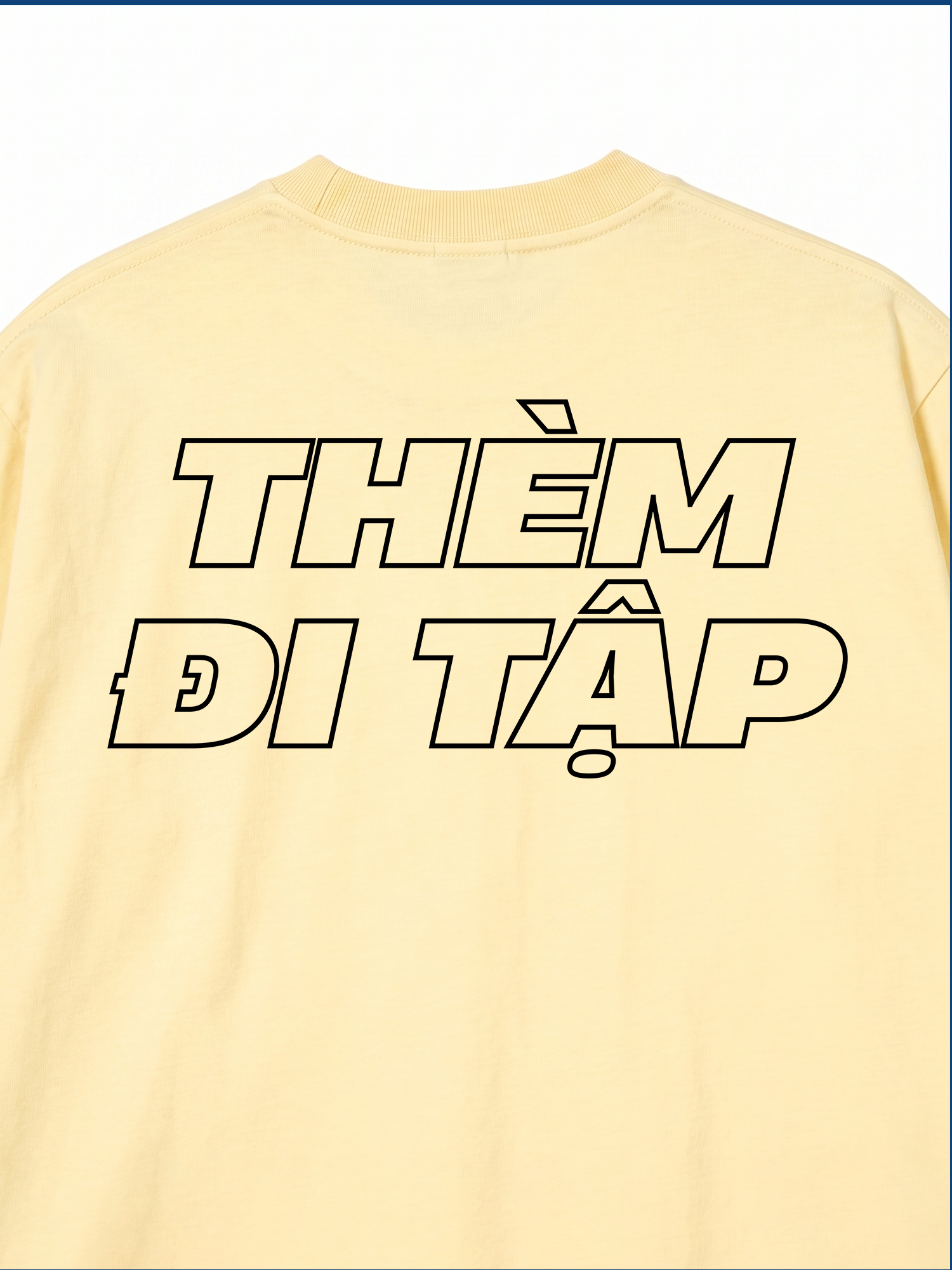 Áo Thun Relaxed Fit Thèm Đi Tập