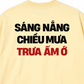 Áo Thun Relaxed Fit Sáng Nắng Chiều Mưa