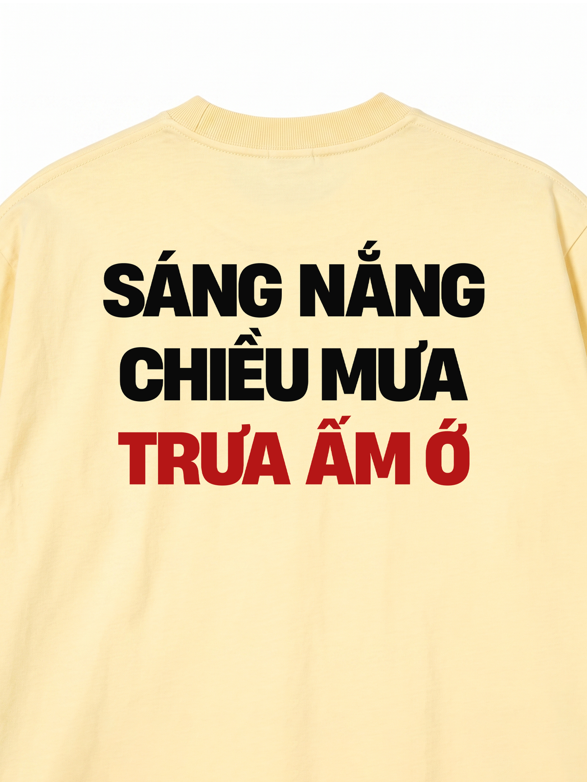 Áo Thun Relaxed Fit Sáng Nắng Chiều Mưa