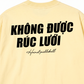 Áo Thun Relaxed Fit Không Được Rúc Lưới