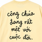 Áo Thun Relaxed Fit Mệt mỏi
