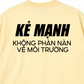 Áo Thun Relaxed Fit Kẻ Mạnh
