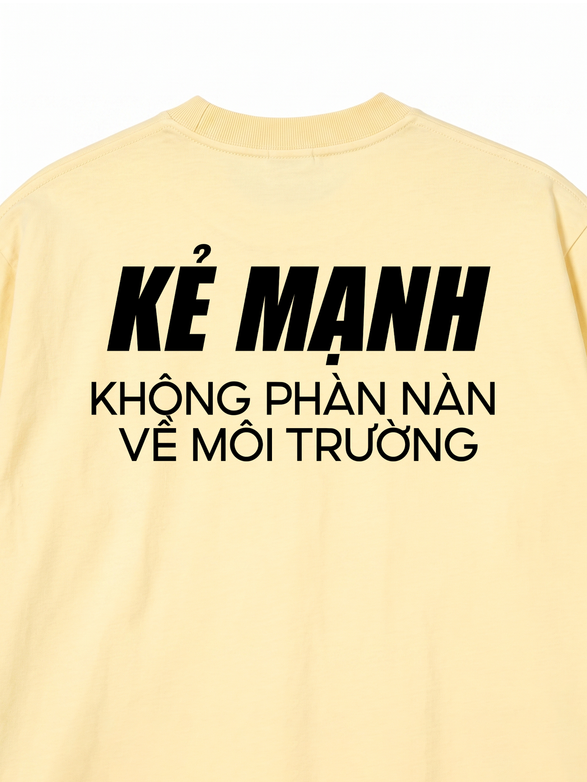 Áo Thun Relaxed Fit Kẻ Mạnh