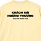 Áo Thun Relaxed Fit Khách Mà Ngừng Thương
