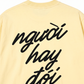 Áo Thun Relaxed Fit Người Hay Đói