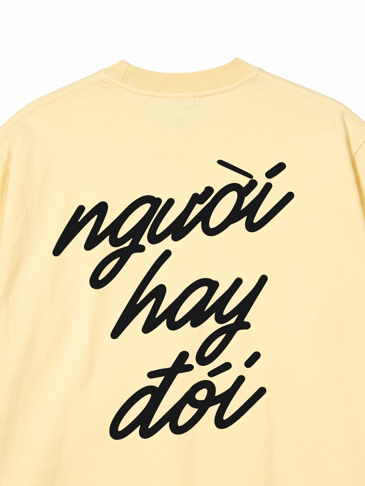 Áo Thun Relaxed Fit Người Hay Đói