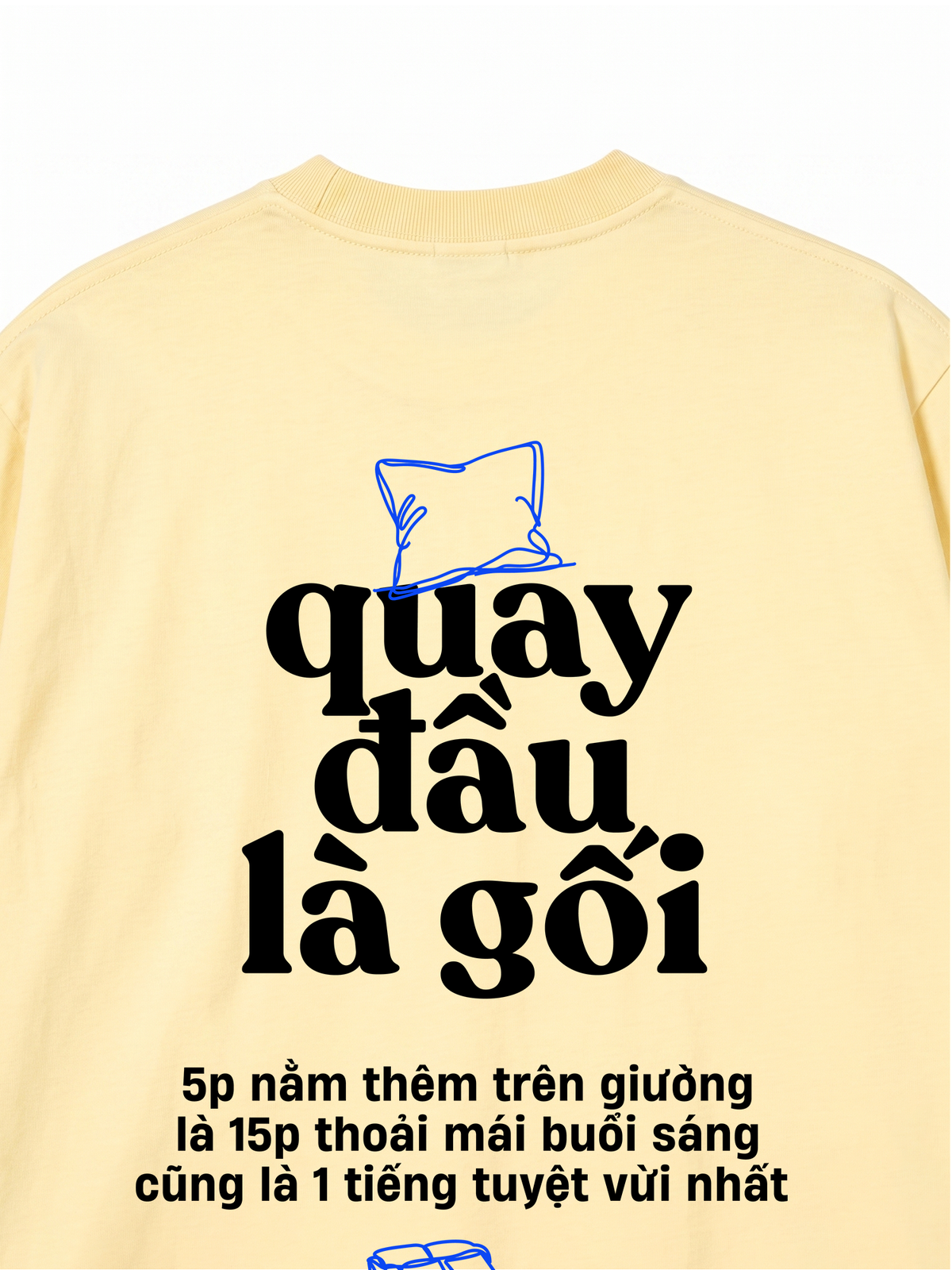 Áo Thun Relaxed Fit Quay Đầu Là Gối