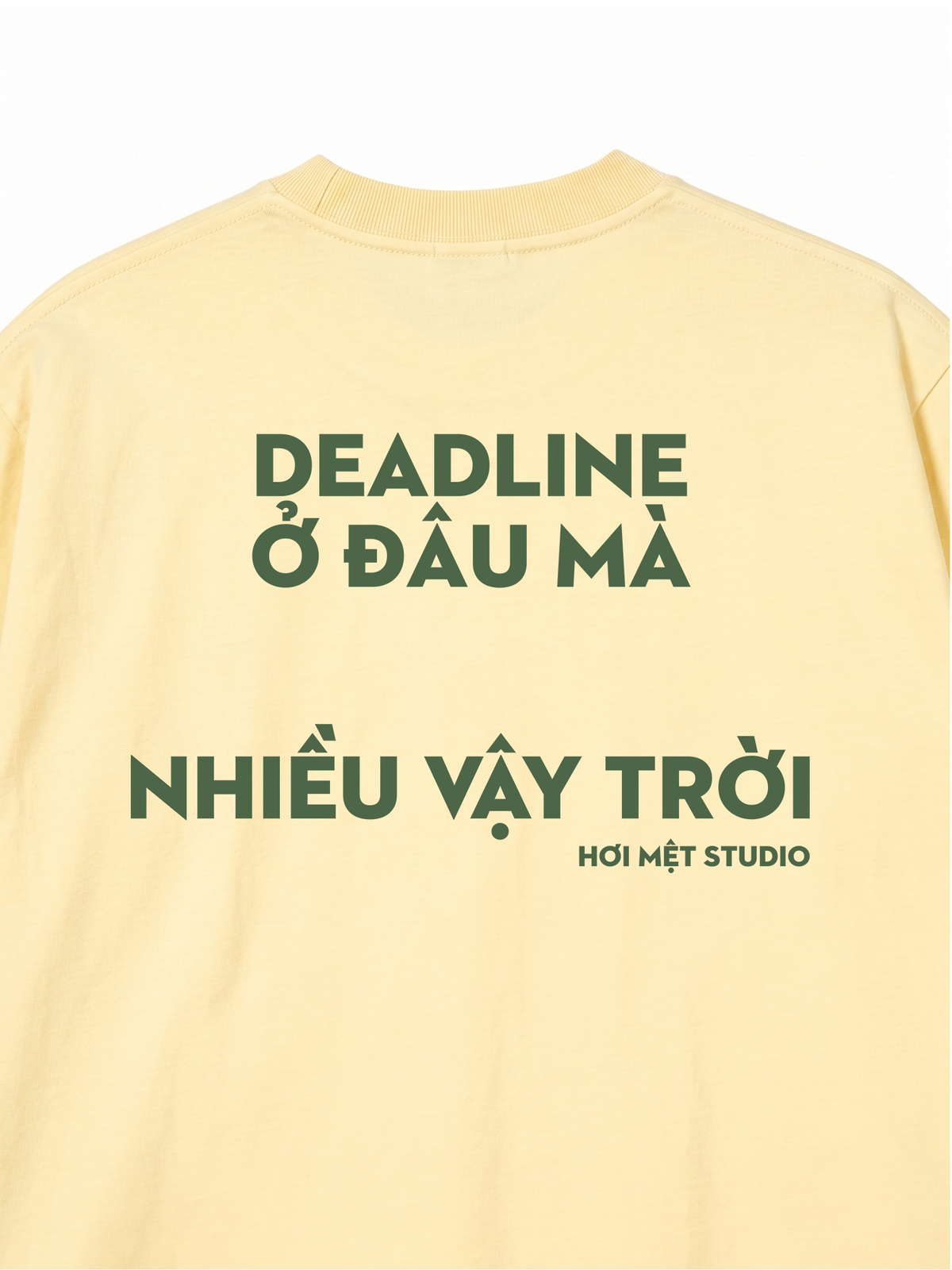 Áo Thun Relaxed Fit Nhiều DeadLine