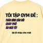 Áo Thun Relaxed Fit Lý Do Đi Tập 2