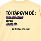 Áo Thun Relaxed Fit Lý Do Đi Tập