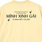 Áo Thun Relaxed Fit Mình Xinh Gái