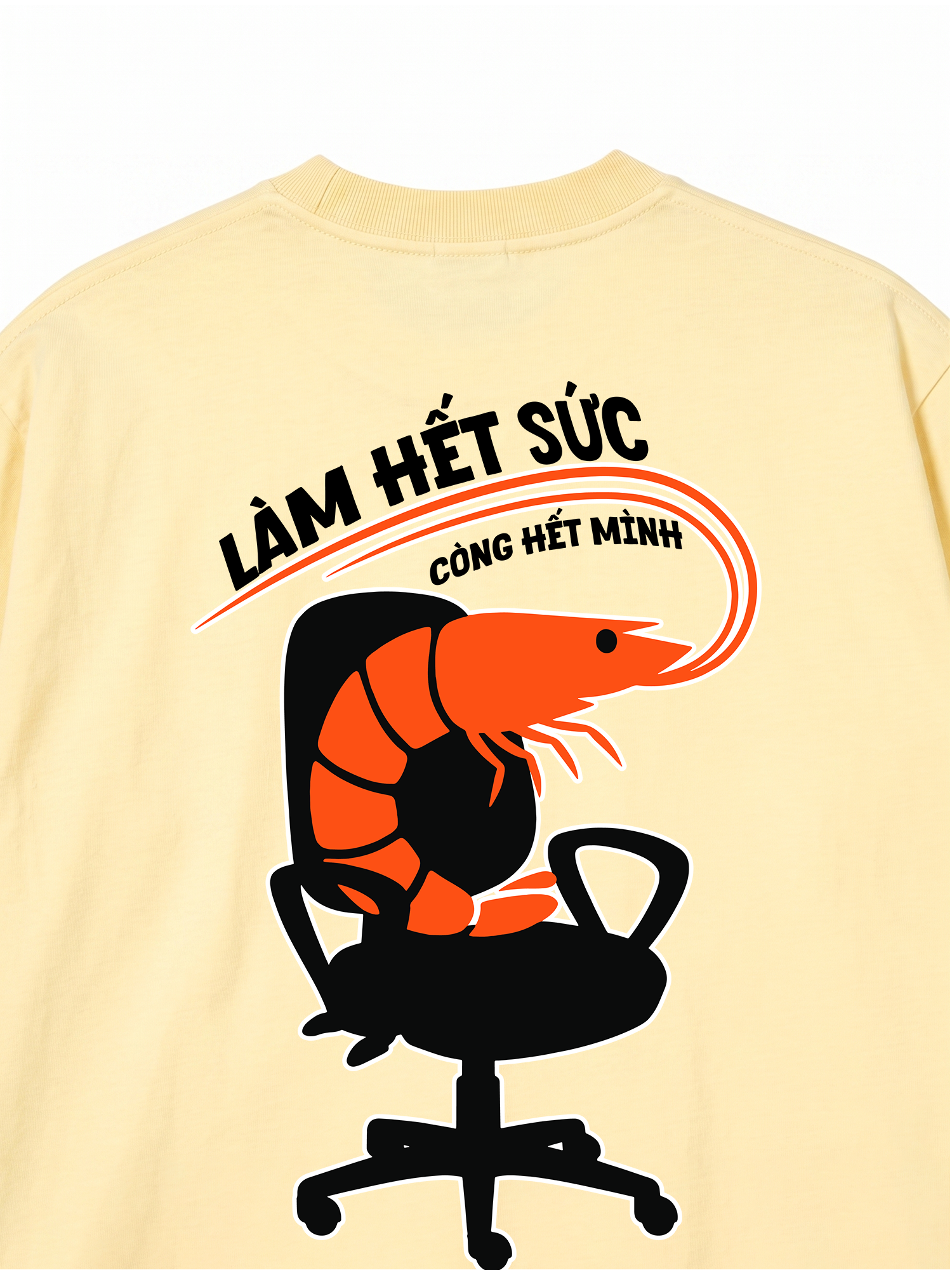 Áo Thun Relaxed Fit Còng Hết Mình