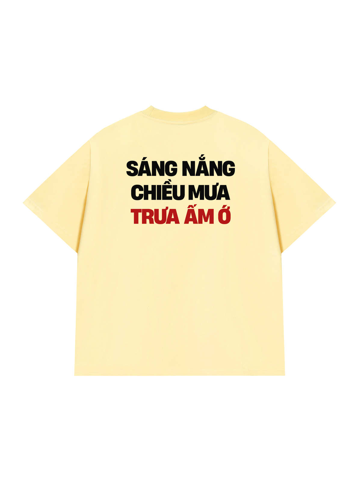 Áo Thun Relaxed Fit Sáng Nắng Chiều Mưa