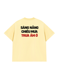 Áo Thun Relaxed Fit Sáng Nắng Chiều Mưa