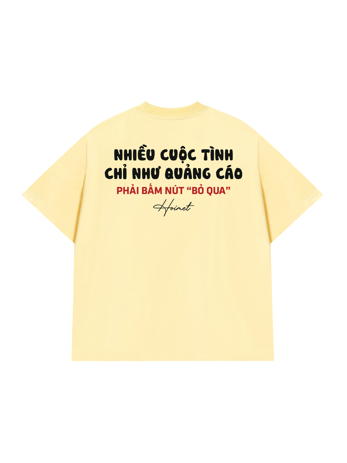 Áo Thun Relaxed Fit Bỏ Qua