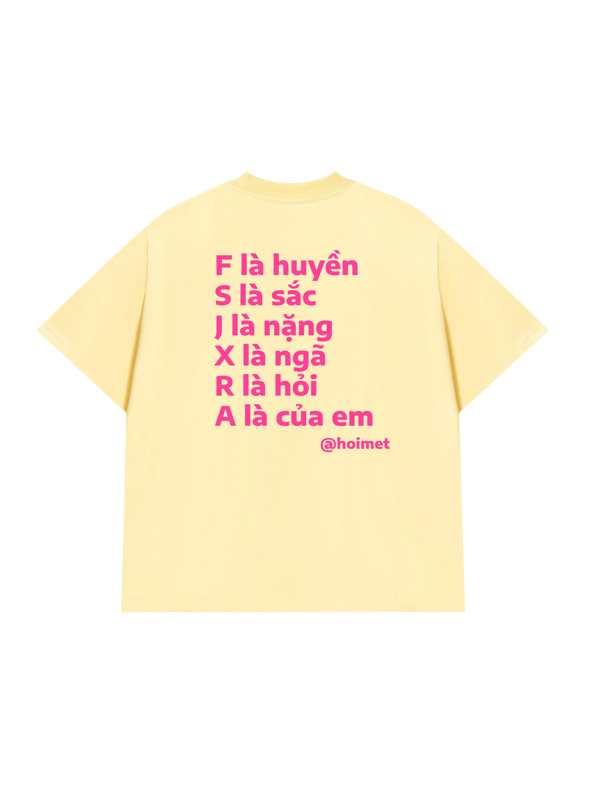 Áo Thun Relaxed Fit A Là Của Em