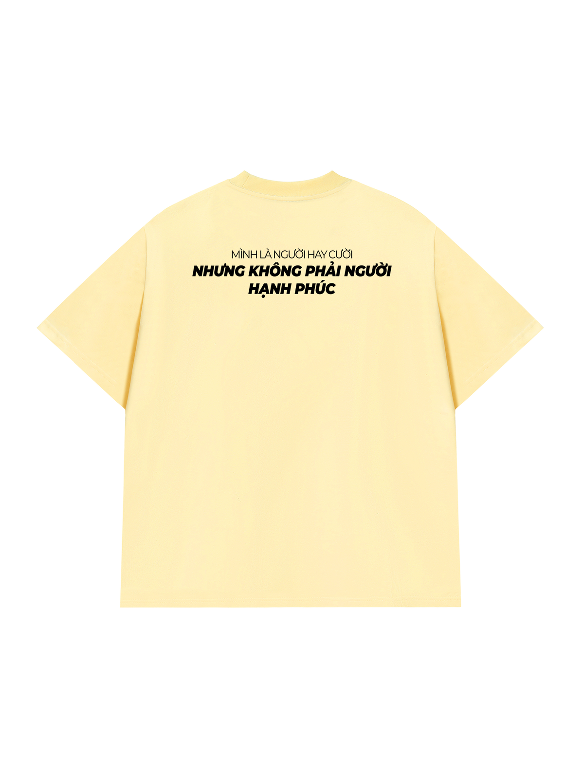 Áo Thun Relaxed Fit Người Không Hạnh Phúc