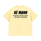 Áo Thun Relaxed Fit Kẻ Mạnh