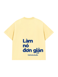 Áo Thun Relaxed Fit Làm Nó Đơn Giản Thôi