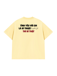 Áo Thun Relaxed Fit Tình Yêu Với Em