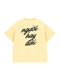 Áo Thun Relaxed Fit Người Hay Đói