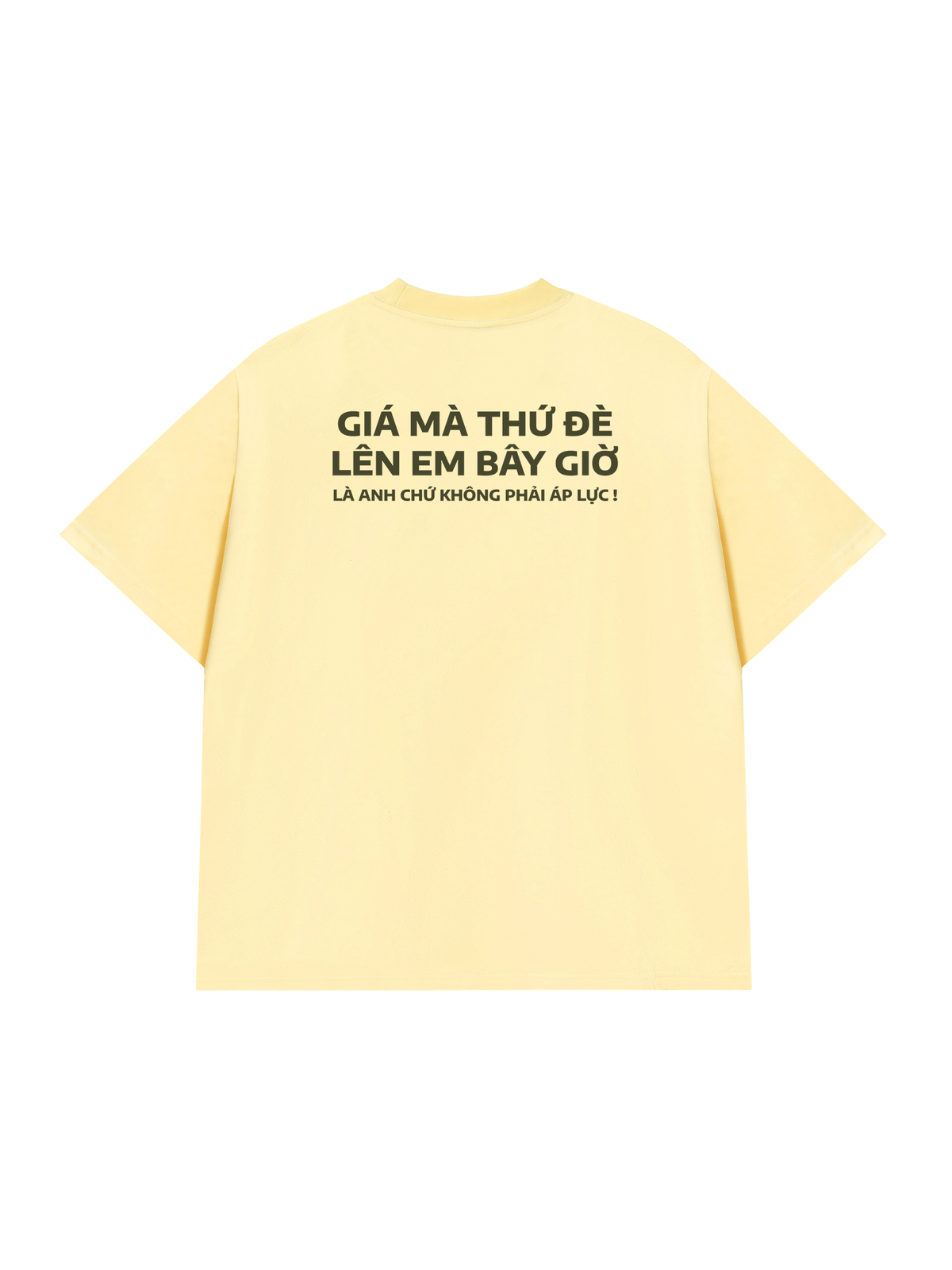 Áo Thun Relaxed Fit Đè Lên Em