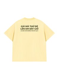 Áo Thun Relaxed Fit Đè Lên Em