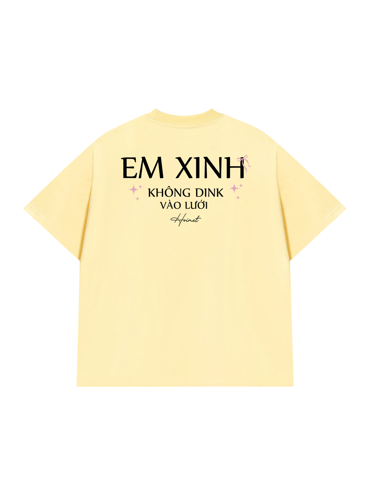 Áo Thun Relaxed Fit Không Dink Vào Lưới
