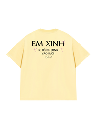 Áo Thun Relaxed Fit Không Dink Vào Lưới
