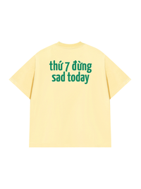 Áo Thun Relaxed Fit Sad Today
