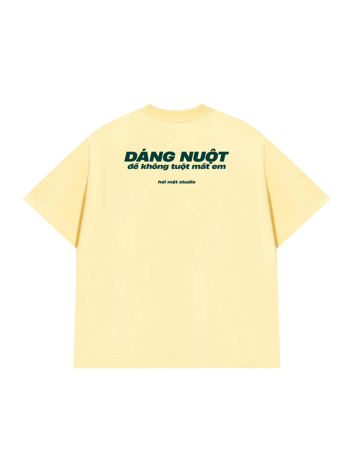 Áo Thun Relaxed Fit Dáng Nuột Không Tuột Mất Em