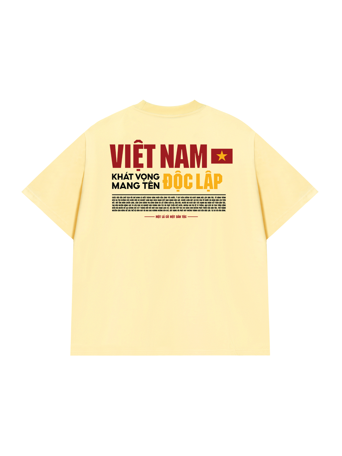 Áo Thun Relaxed Fit Việt Nam Độc Lập