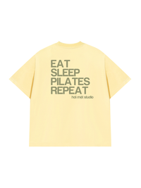 Áo Thun Relaxed Fit Eat Sleep Pilates Repeat