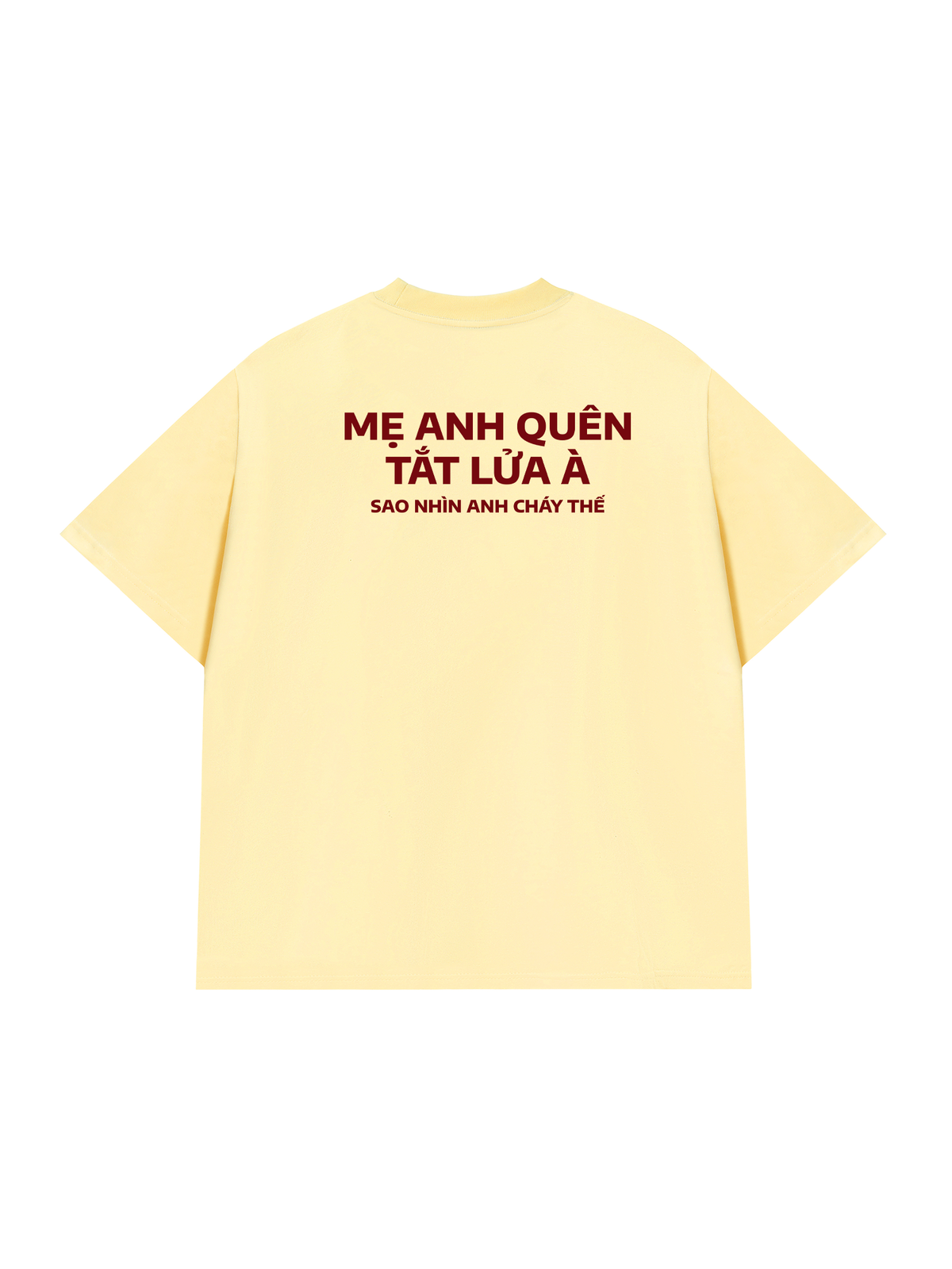 Áo Thun Relaxed Fit Nhìn Anh Cháy Thế