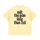 Áo Thun Relaxed Fit Mặt Thư Giãn