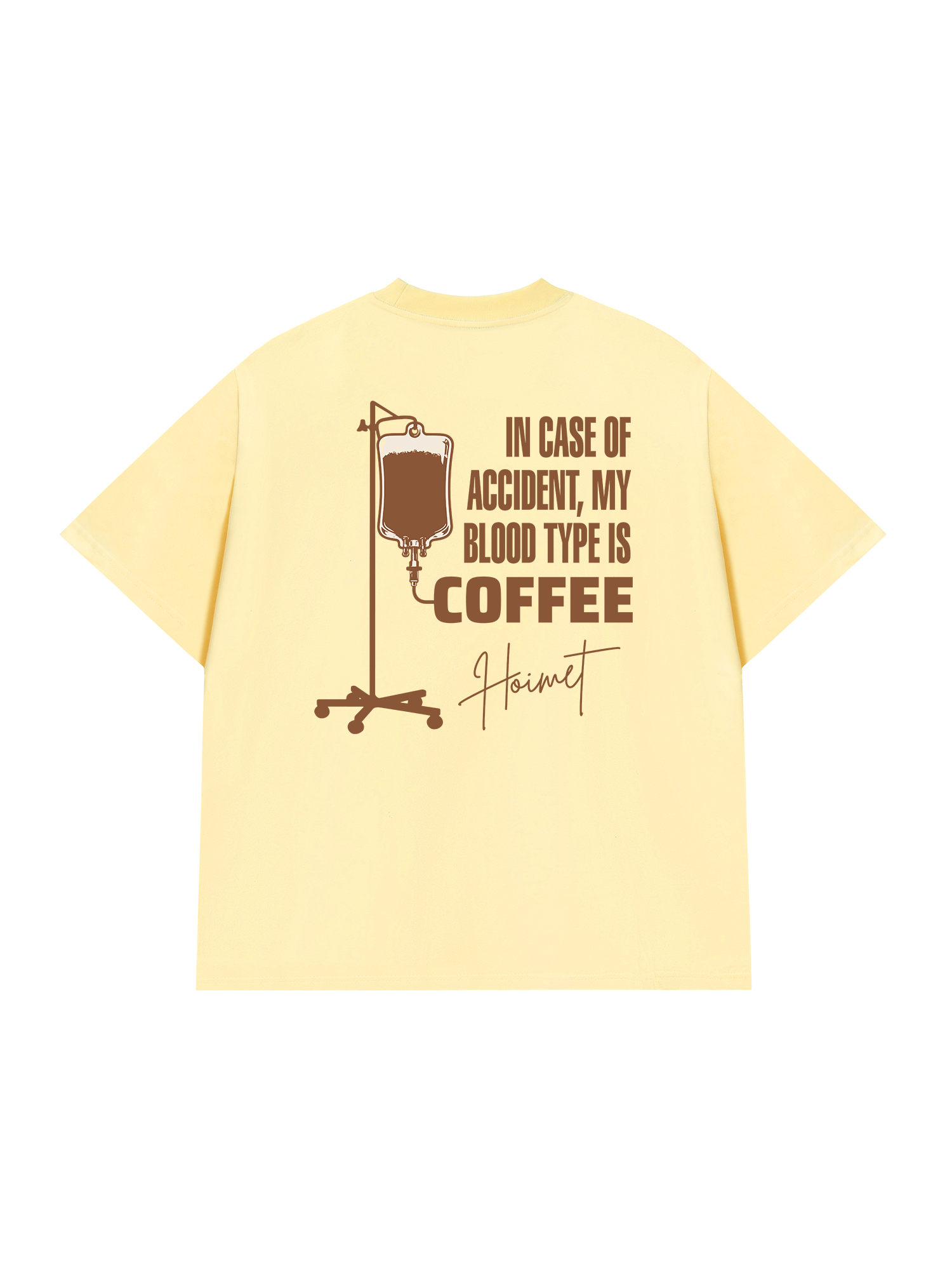 Áo Thun Relaxed Fit Blood Type Is Coffee