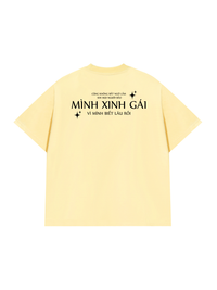 Áo Thun Relaxed Fit Mình Xinh Gái