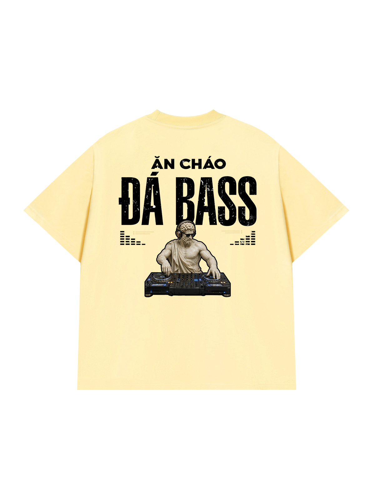 Áo Thun Relaxed Fit Ăn Cháo Đá Bass