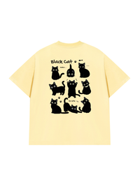 Áo Thun Relaxed Fit Cat Cute