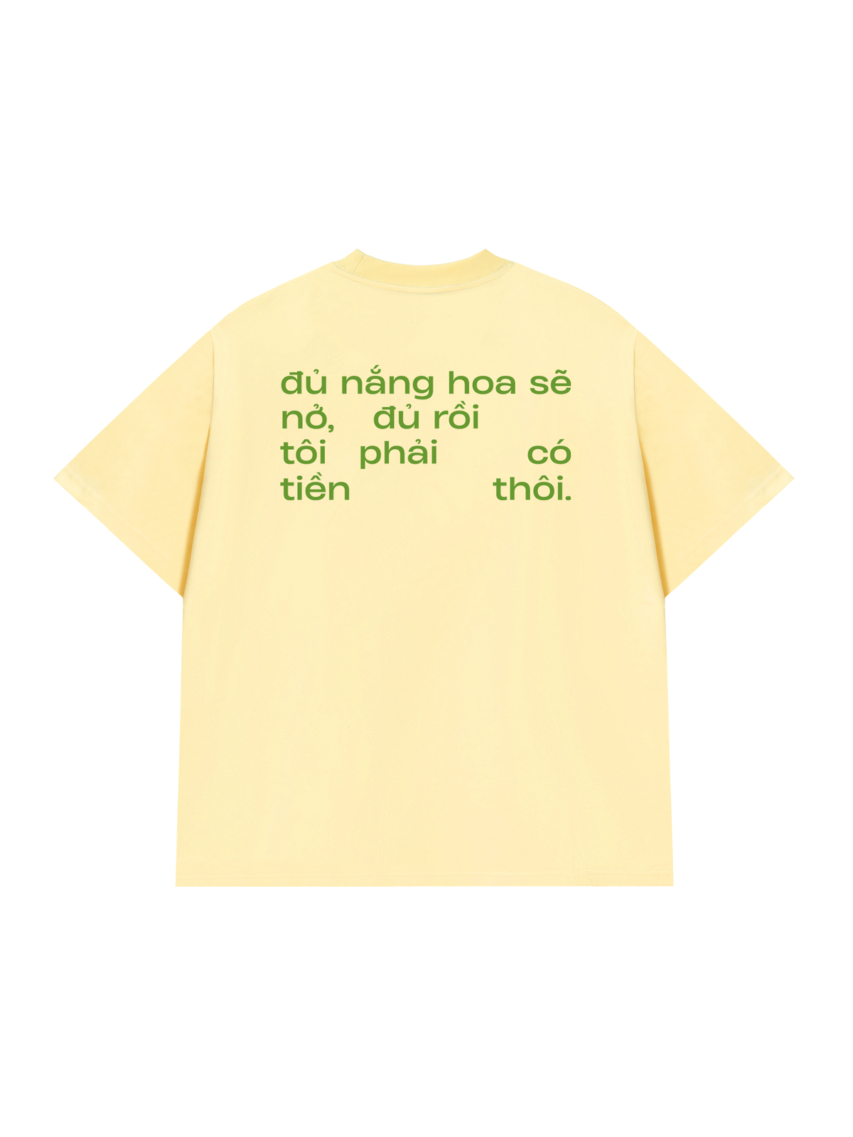 Áo Thun Relaxed Fit Phải Có Tiền Thôi